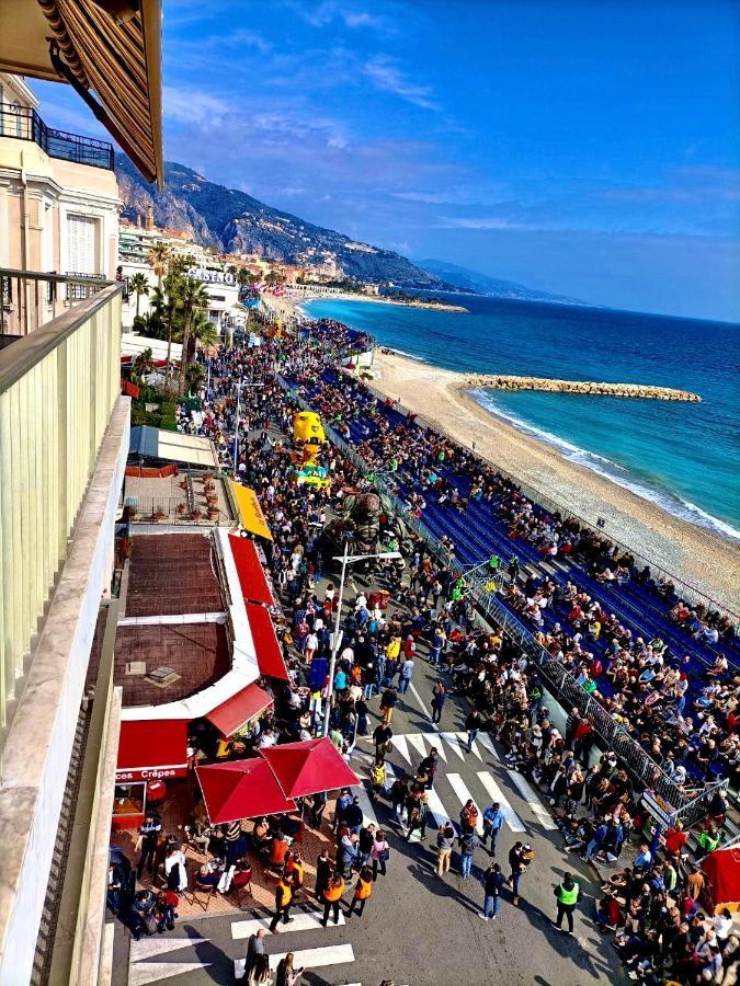Seaviews By Jenni Menton, La Suite, Superbe Front De Mer, Top Emplacement Avec Terrasse Et Parking! Екстер'єр фото